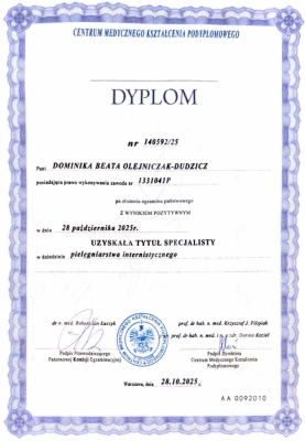Pielęgniarstwo internistyczne